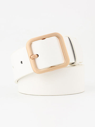 Urban PU Geometric Belt