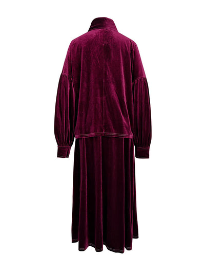 A-Line Loose Solid Color Skirts Bottoms