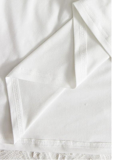 Loose Short Sleeves Solid Color Round-Neck Maxi Dresses