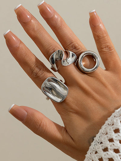 Geometric Ringent Rings Accessories