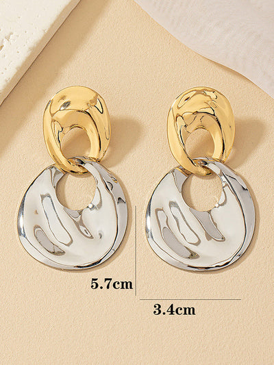 Geometric Drop Earrings