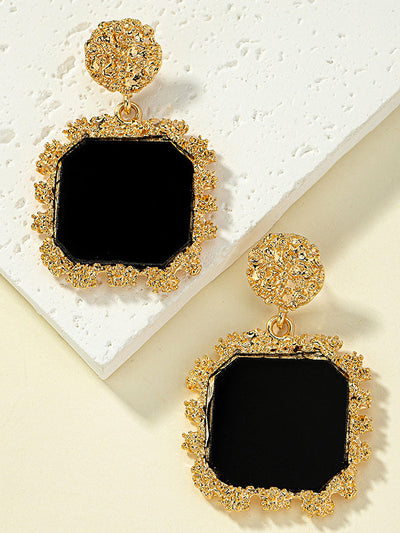 Geometric Drop Earrings