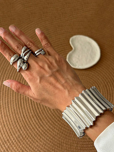 Geometric Solid Color Bracelet Accessories