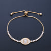 Copper Geometric Artificial Gemstones Copper Bracelets