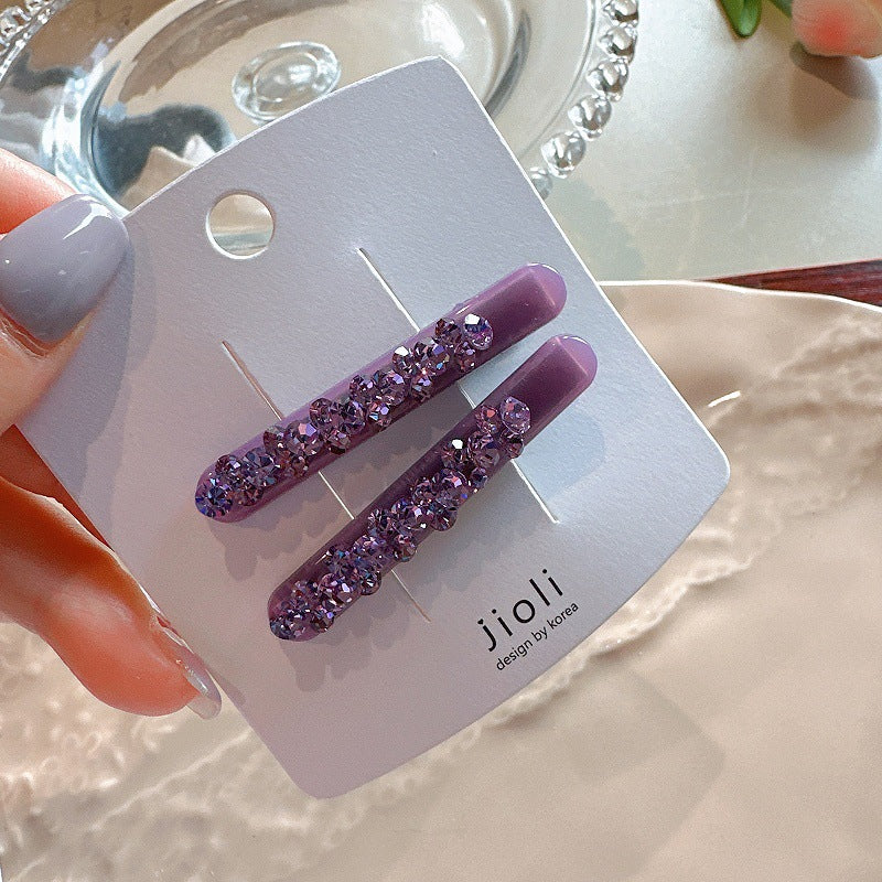 Women's Sweet Simple Style Heart Shape Alloy Hair Clip