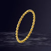 Jewelry Elegant Geometric Titanium Steel Plating Rings