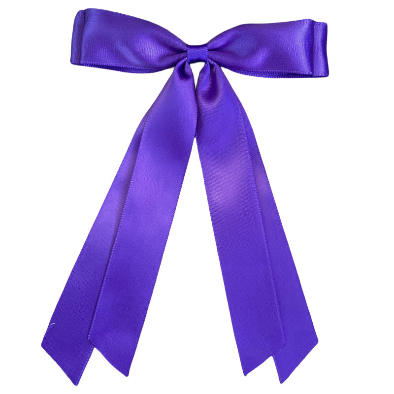 Kid'S Simple Style Bow Knot Polyester Hair Clip