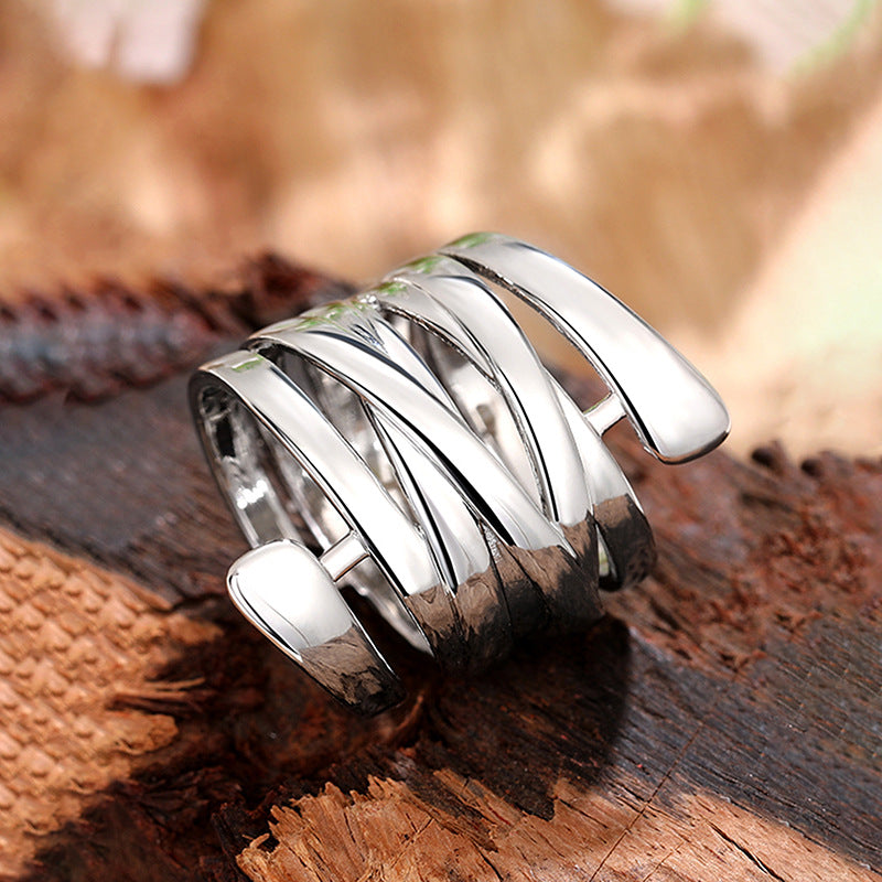 Copper Plating Geometric Rings