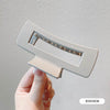 Cute love grab clip girl 2025 new popular high-end disc hair shark clip hairpin hair card headdress