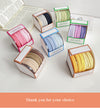 women's simple style solid color cloth hair tie