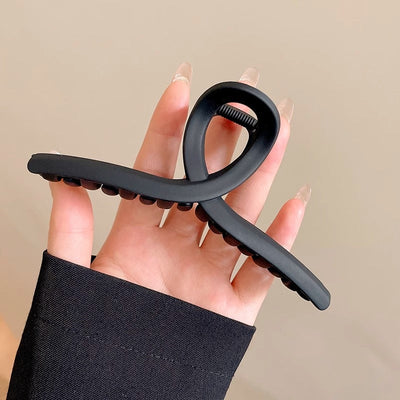 Cute love grab clip girl 2025 new popular high-end disc hair shark clip hairpin hair card headdress