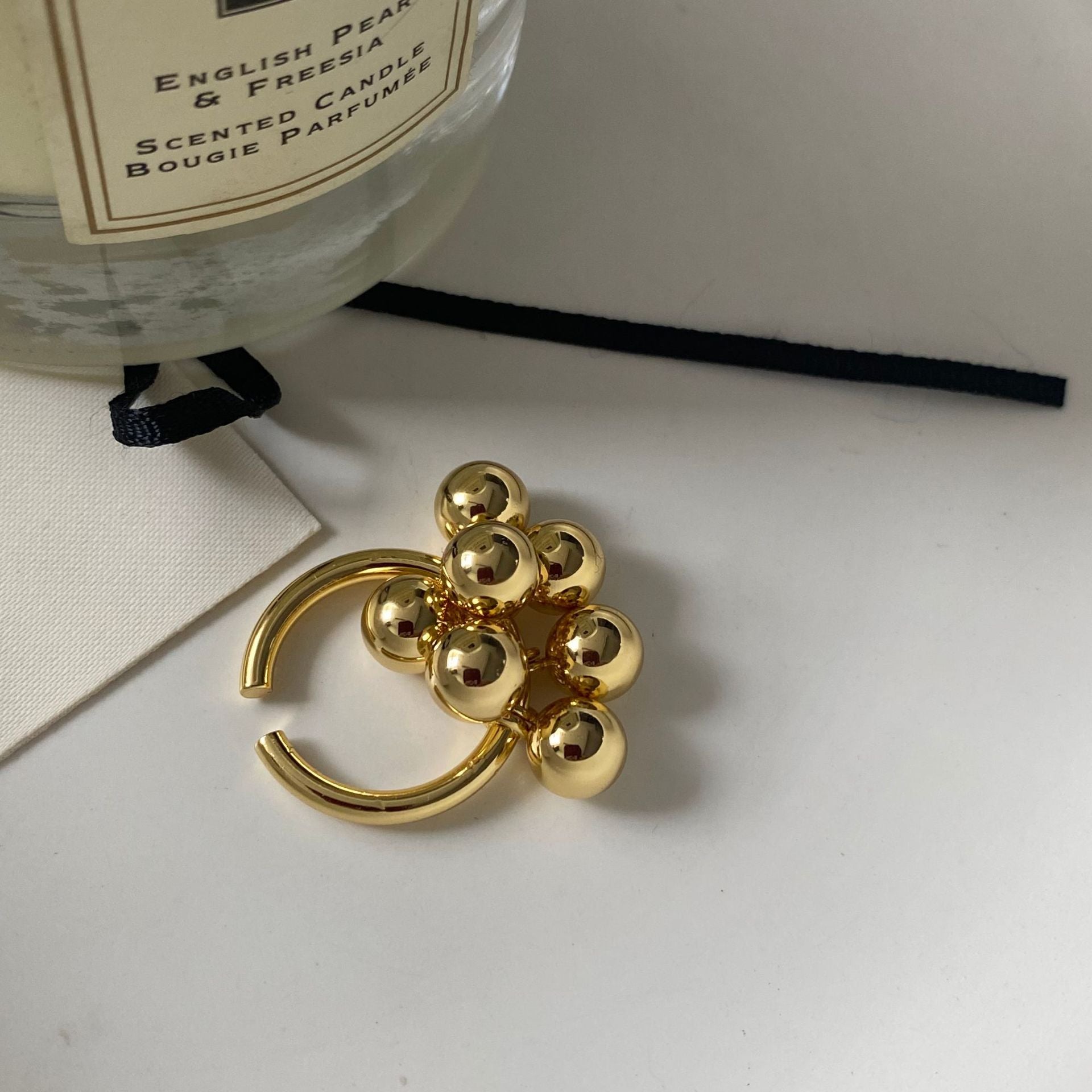 Copper Plating Solid Color Rings