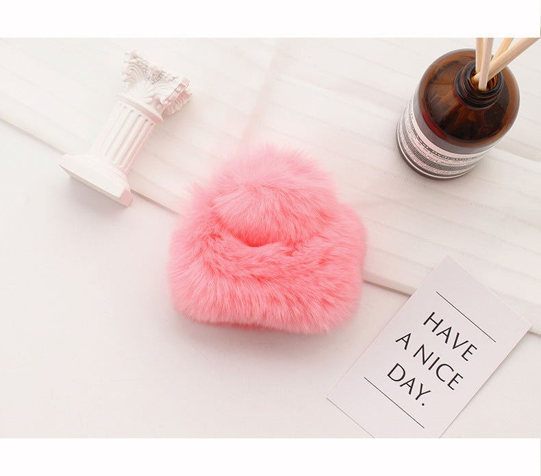 Women's Simple Style Classic Style Solid Color rabbit fur Hair Claws