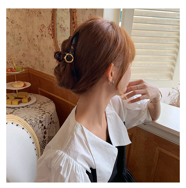 Women's IG Style Korean Style Geometric Plastic Hair Claws