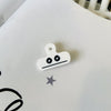 Women's Simple Style Color Block Acetic acid sheets Hair Clip