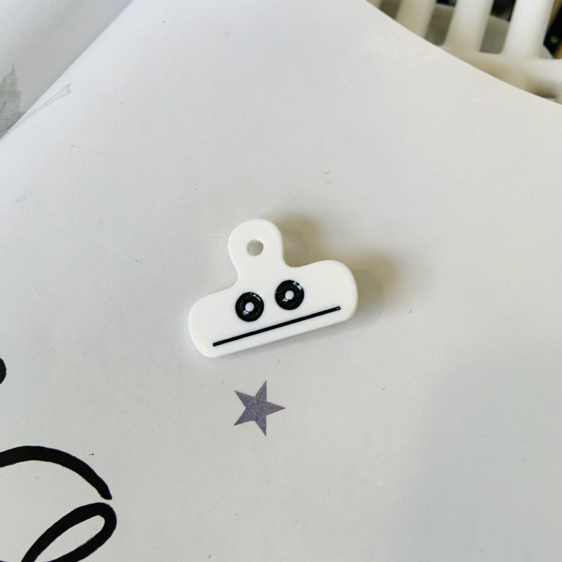 Women's Simple Style Color Block Acetic acid sheets Hair Clip