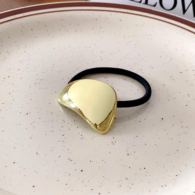 Women's IG Style Simple Style Solid Color Alloy Hair Tie