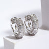1 Pair Elegant Geometric Plating Copper Zircon Earrings