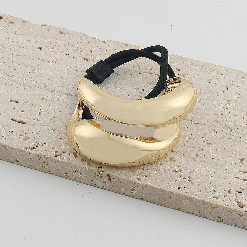 Women's Simple Style Classic Style Color Block Alloy Plating Hair Clip Hair Tie