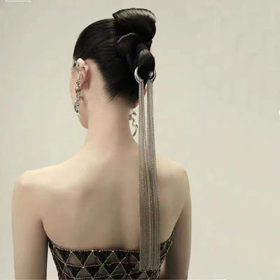 Women's Simple Style Tassel Alloy Tassel Plating Hair Band
