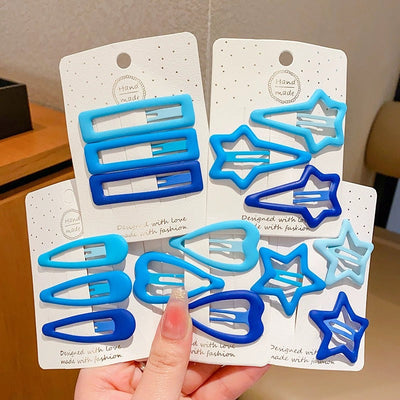 Women's Cute Solid Color Alloy Hair Clip