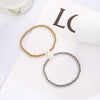 Simple Style Commute Geometric 303 Stainless Steel Bracelets In Bulk