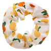 fashion floral fruit printing hair scrunchies