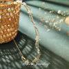 fashion flower alloy inlay artificial pearls rhinestones hair band 1 piece