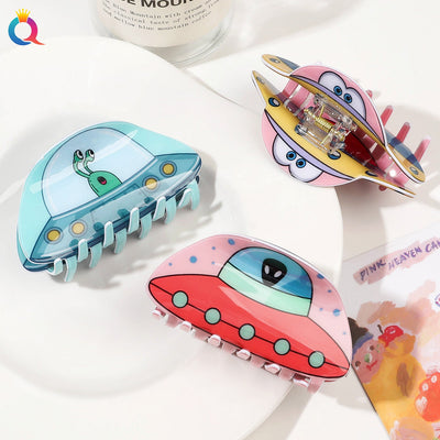 Women's Cute Cartoon Arylic Hair Claws