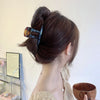 Women's Simple Style Top Hat Solid Color Plastic Hair Claws