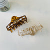 Women's Simple Style Geometric Acetic acid sheets Polishing Hair Claws