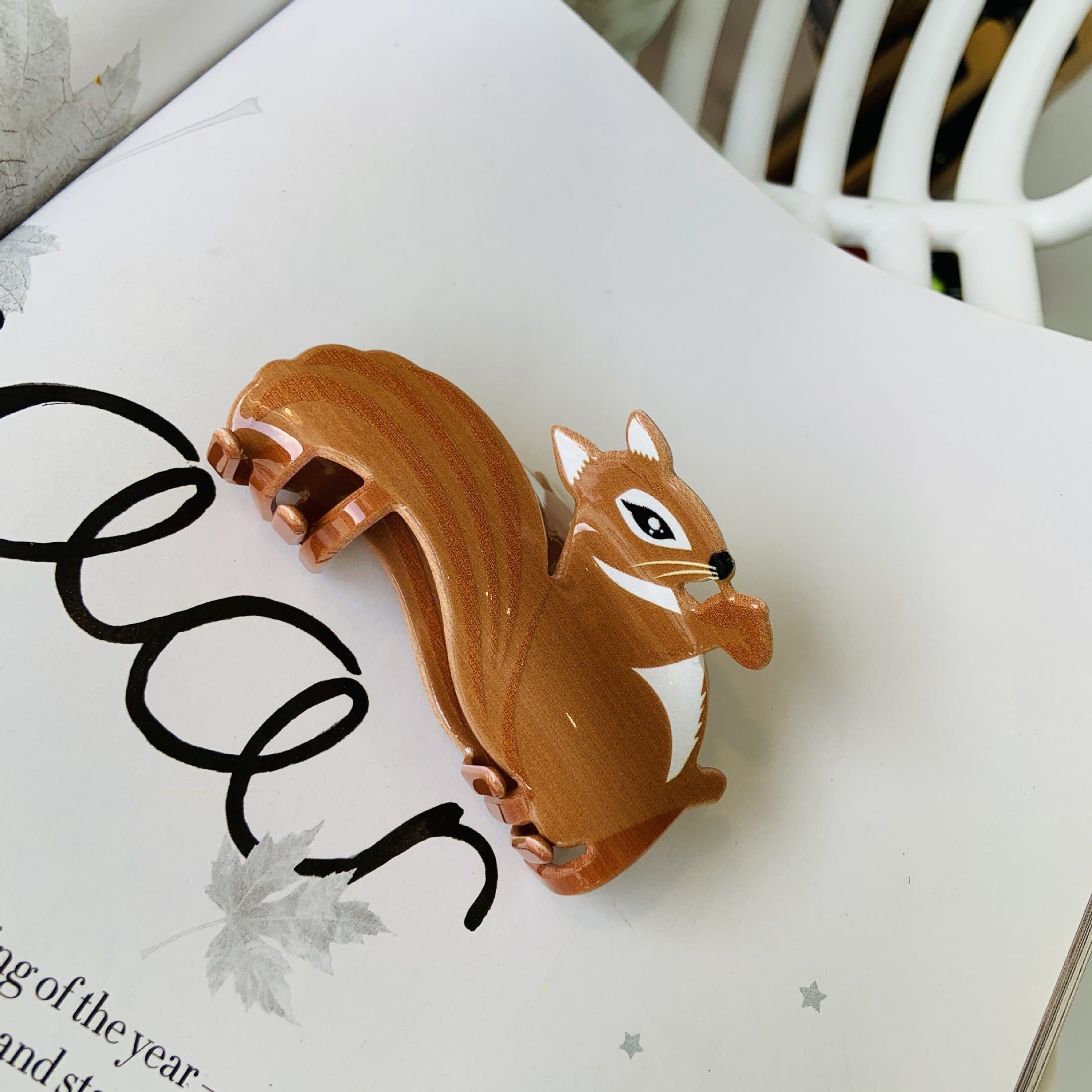 Women's Simple Style Color Block Arylic Hair Claws