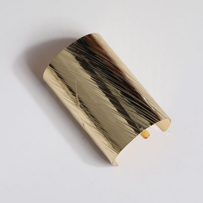 Women's Simple Style Classic Style Solid Color Alloy Plating Hair Clip