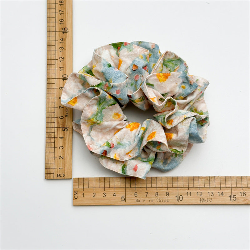 Women's Simple Style Classic Style Color Block Cloth Handmade Hair Tie