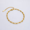 Casual Simple Style Solid Color 304 Stainless Steel Bracelets In Bulk