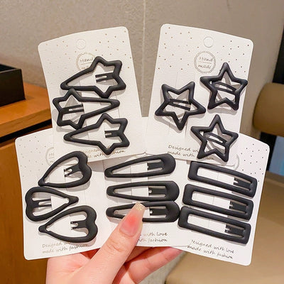 Women's Cute Solid Color Alloy Hair Clip