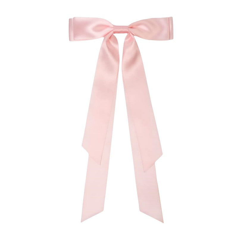 Women's Simple Style Bow Knot Cloth Handmade Hair Clip