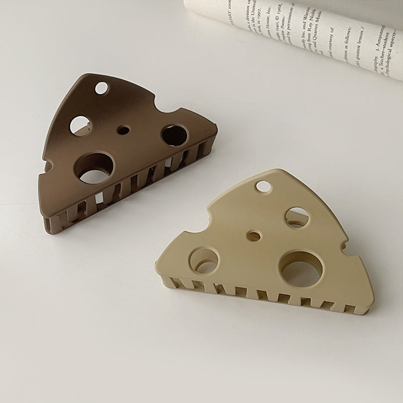 Women's Cute Cheese Plastic Hair Claws