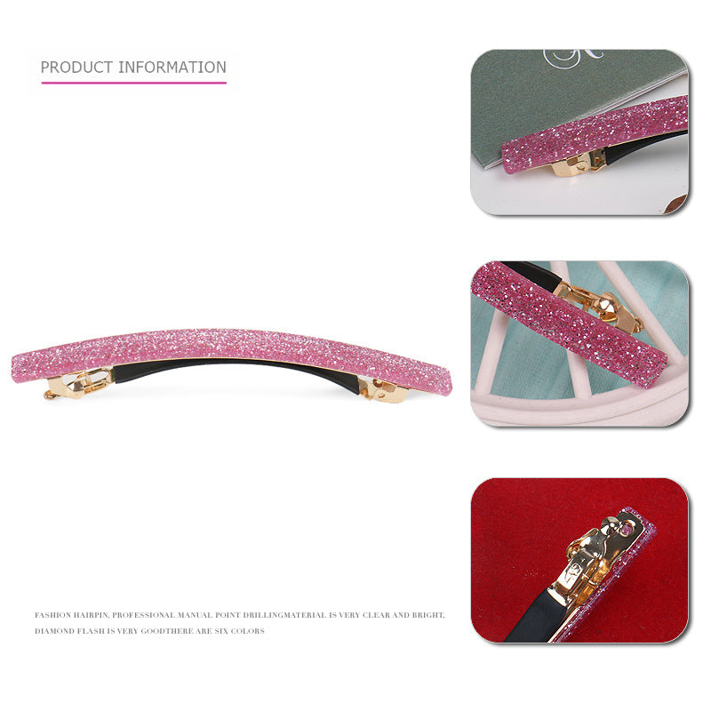 Women's IG Style Basic Geometric Arylic Hair Clip