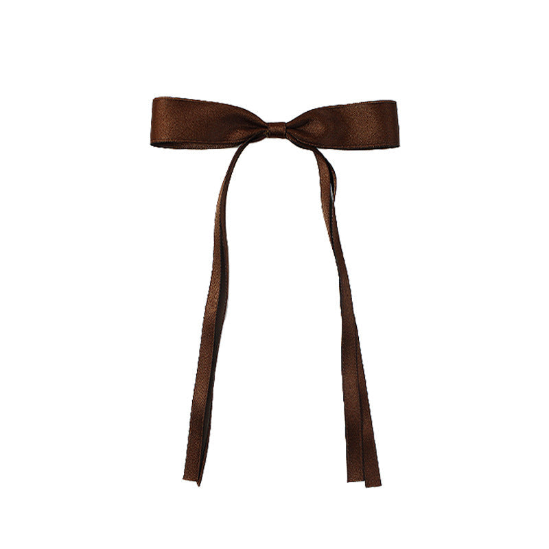 Women's Simple Style Bow Knot Cloth Hair Clip