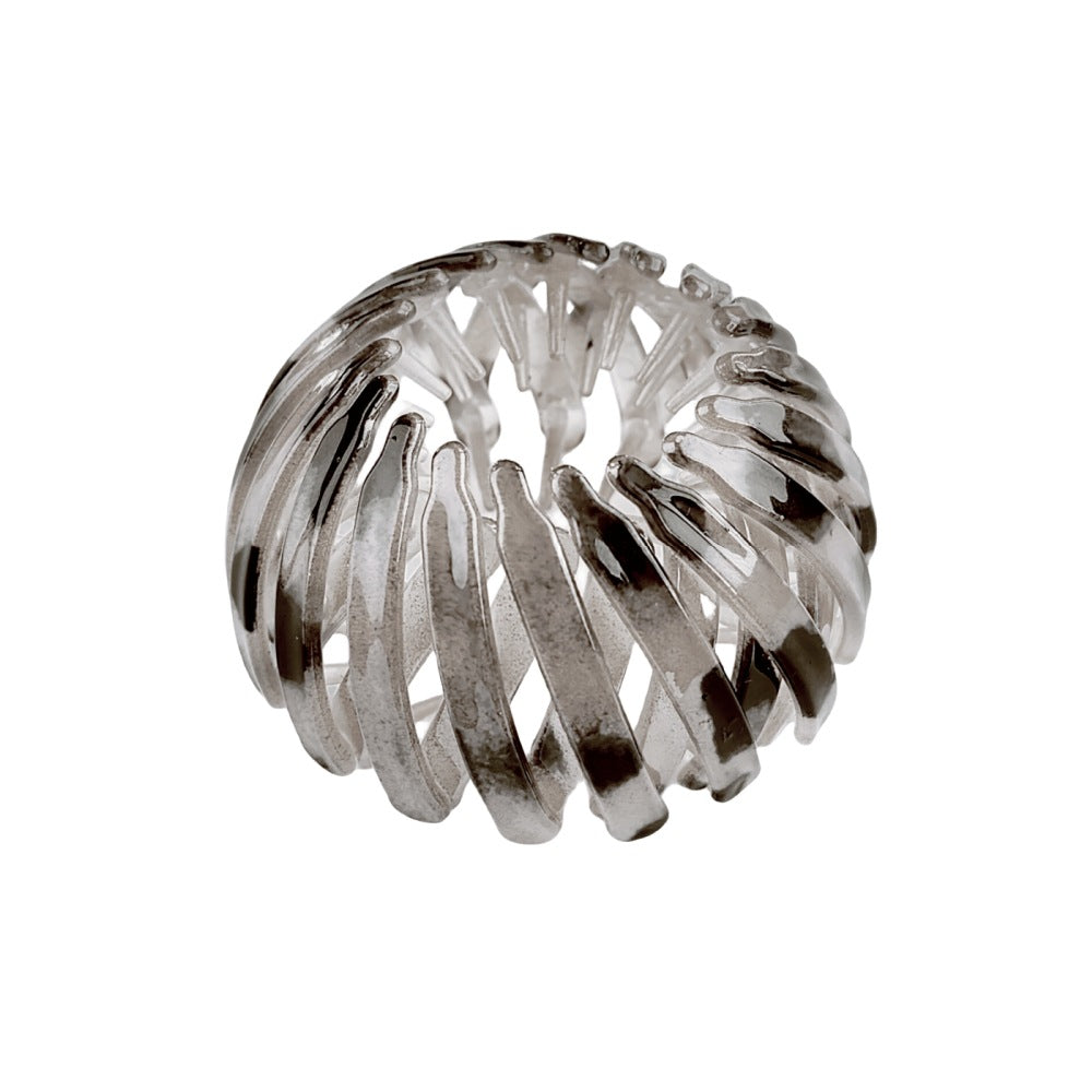 Women's Casual Simple Style Geometric Plastic Rhinestones Hair Clip