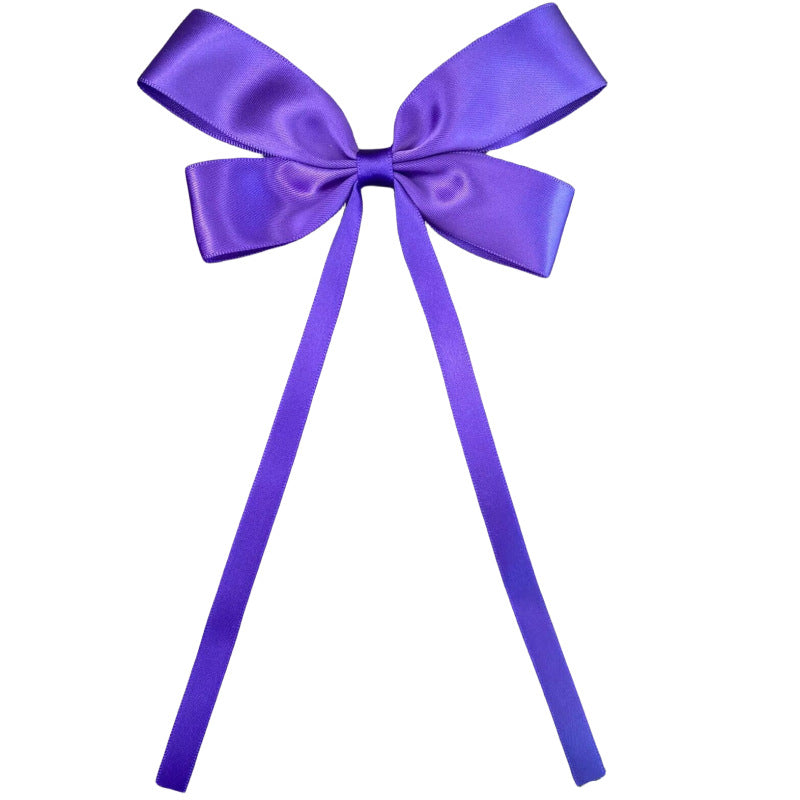 Women's Simple Style Bow Knot Cloth Handmade Hair Clip