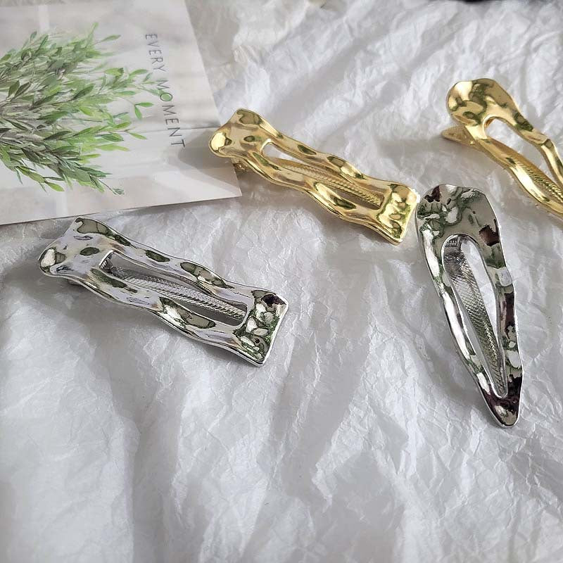 Women's Casual Simple Style Geometric Alloy Plating Hair Clip