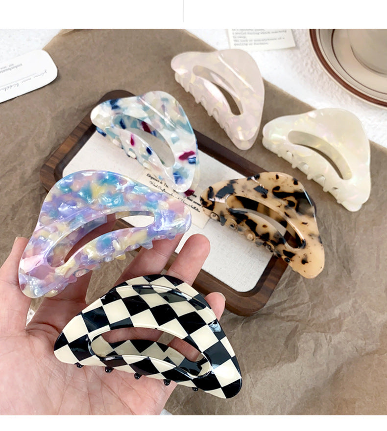 Women's Simple Style Classic Style Color Block Acetic acid sheets Hair Claws