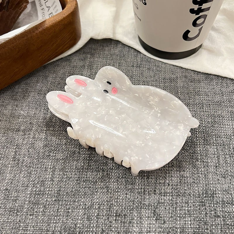 women's cute rabbit acetic acid sheets hair claws