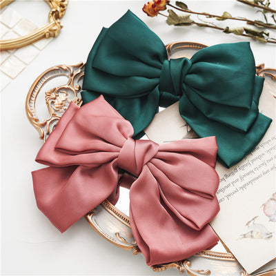 Women'S Fashion Bow Knot Cloth Hair Clip