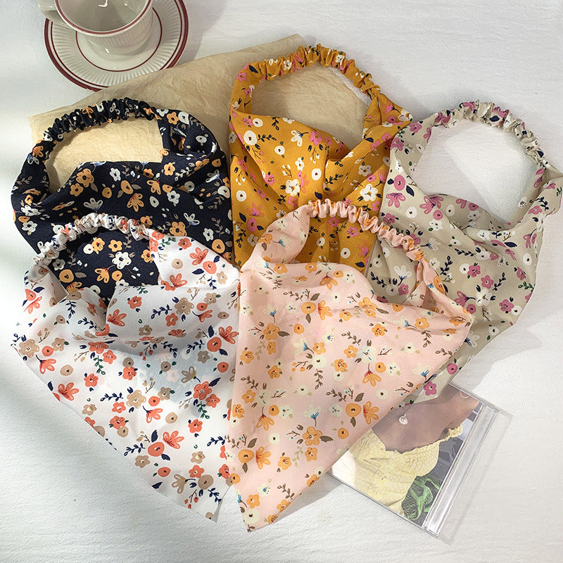 fashion elastic triangle scarf headband