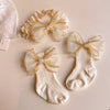 cute sweet flower bow knot ribbon lace sequins handmade hair band