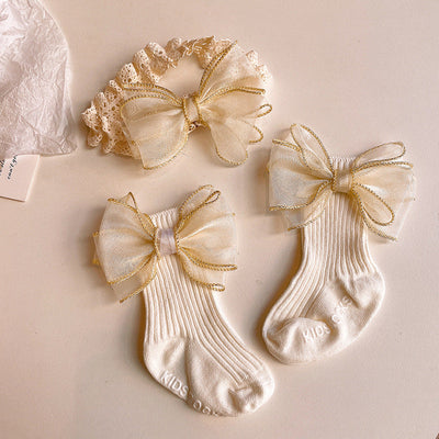 cute sweet flower bow knot ribbon lace sequins handmade hair band
