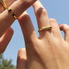 Jewelry Lady Geometric Titanium Steel Rings